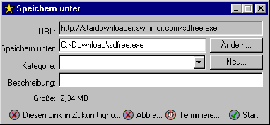 Star Downloader Free 1.45