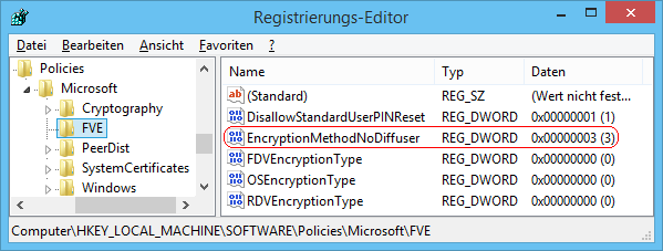 EncryptionMethodNoDiffuser