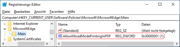 AllowMixedModePrintingInPDF