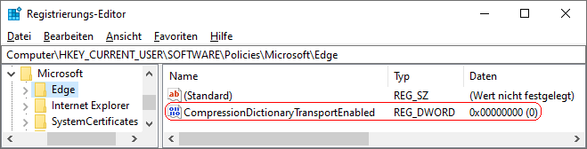 CompressionDictionaryTransportEnabled