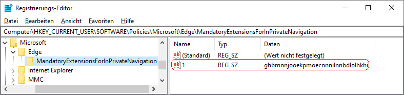 MandatoryExtensionsForInPrivateNavigation