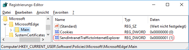 SendIntranetTraffictoInternetExplorer