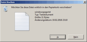 Datei löschen