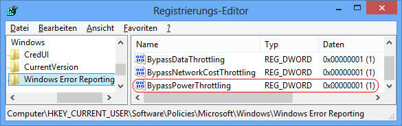 BypassPowerThrottling