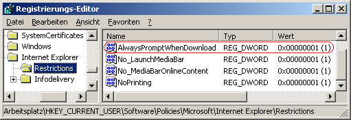 AlwaysPromptWhenDownload