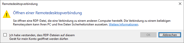 Bestätigungsdialog