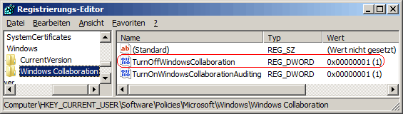 TurnOffWindowsCollaboration