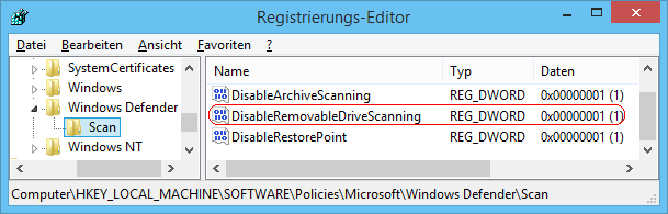 DisableRemovableDriveScanning
