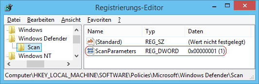 ScanParameters