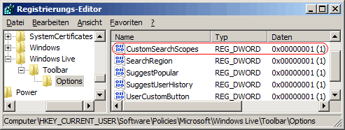 CustomSearchScopes