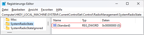 SystemRadioState