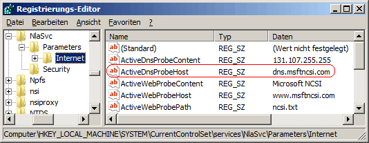 ActiveDnsProbeHost