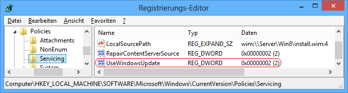 UseWindowsUpdate