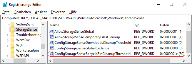 ConfigStorageSenseRecycleBinCleanupThreshold