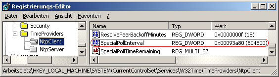 SpecialPollInterval