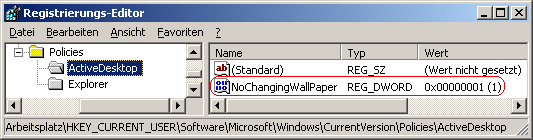 NoChangingWallPaper