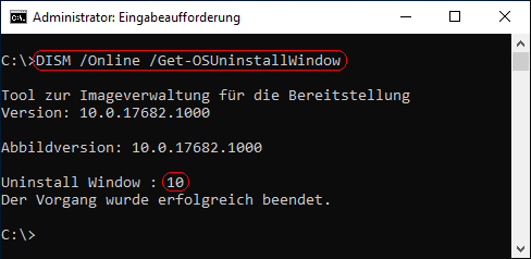 Get-OSUninstallWindow